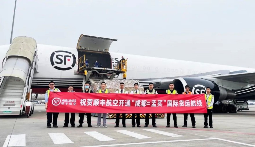 順豐航空“鄂州=洛杉磯”國際貨運(yùn)航線